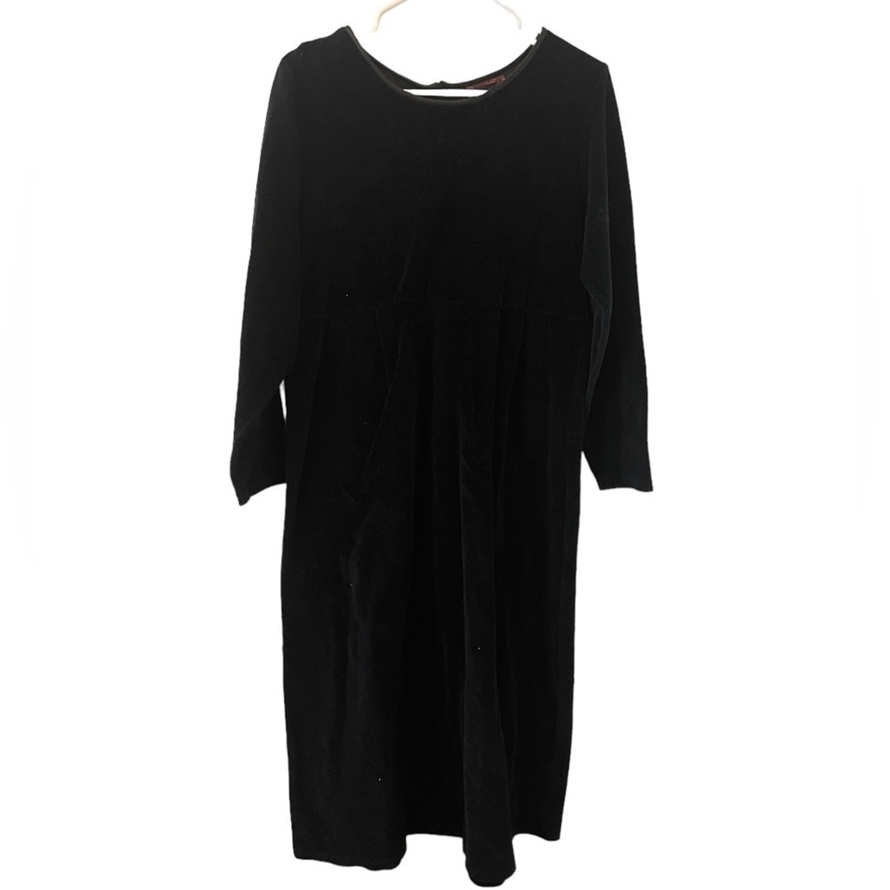 April Cornell for Cornell Trading Long Sleeve Renaissance Velvet Dress Small